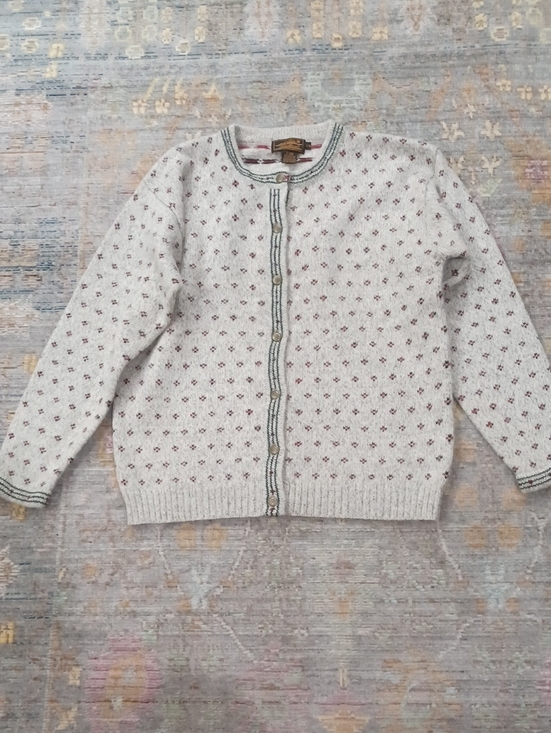 Eddie Bauer Sweaters - Vintage Eddie Bauer Wool Blend Cardigan Sweater